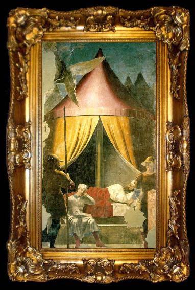 framed  Piero della Francesca Constantine-s Dream, ta009-2